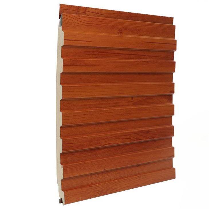 Aluminum Zinc Exterior Wall Cladding Panels PU Sandwich