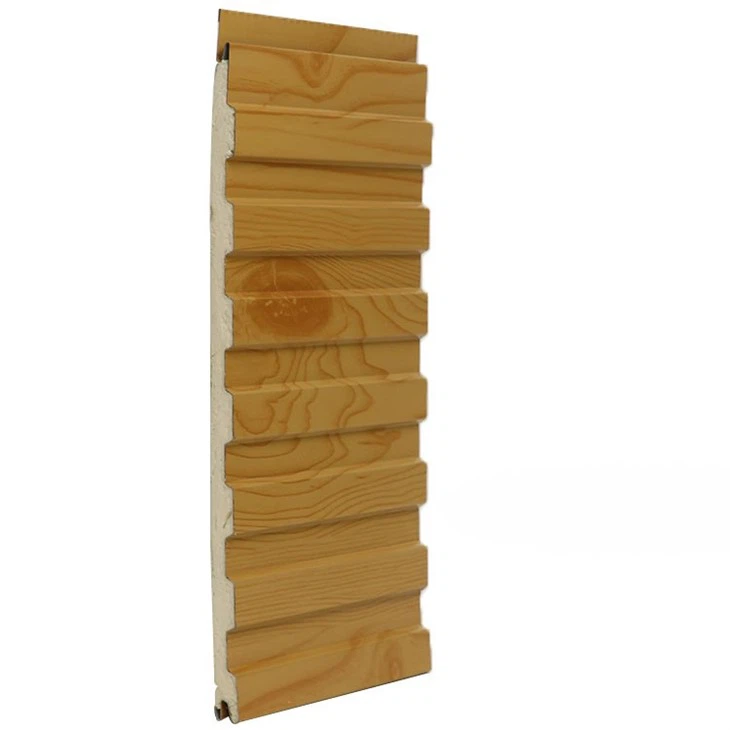 Aluminum Zinc Exterior Wall Cladding Panels PU Sandwich